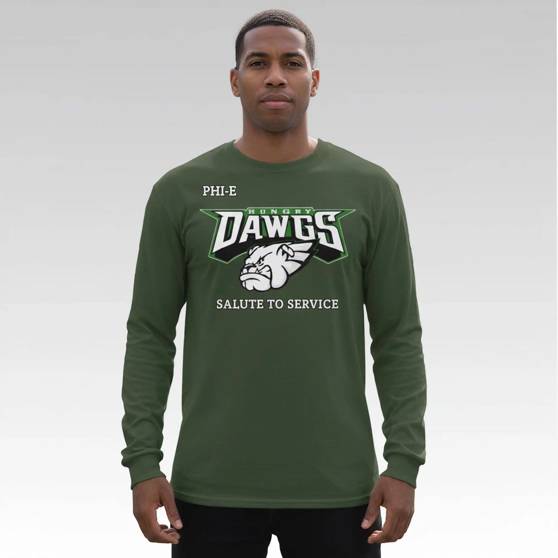 2025 Jason Kelce Eagles Hungry Dowgs Salute To Service Sweatshirt Bigfirefashion
