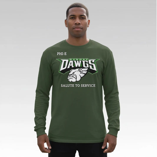 2025 Jason Kelce Eagles Hungry Dowgs Salute To Service Sweatshirt Bigfirefashion