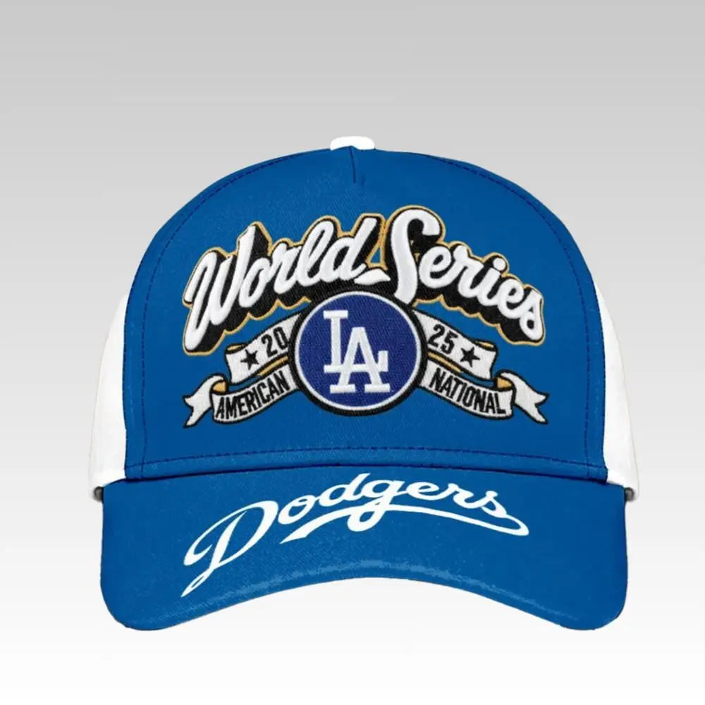 2025 Los Angeles Dodgers World Series American National Cap - Bigfirefashion