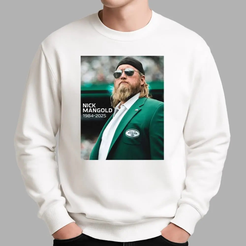 2025 Nick Mangold Rest In Peace Shirt - Bigfirefashion