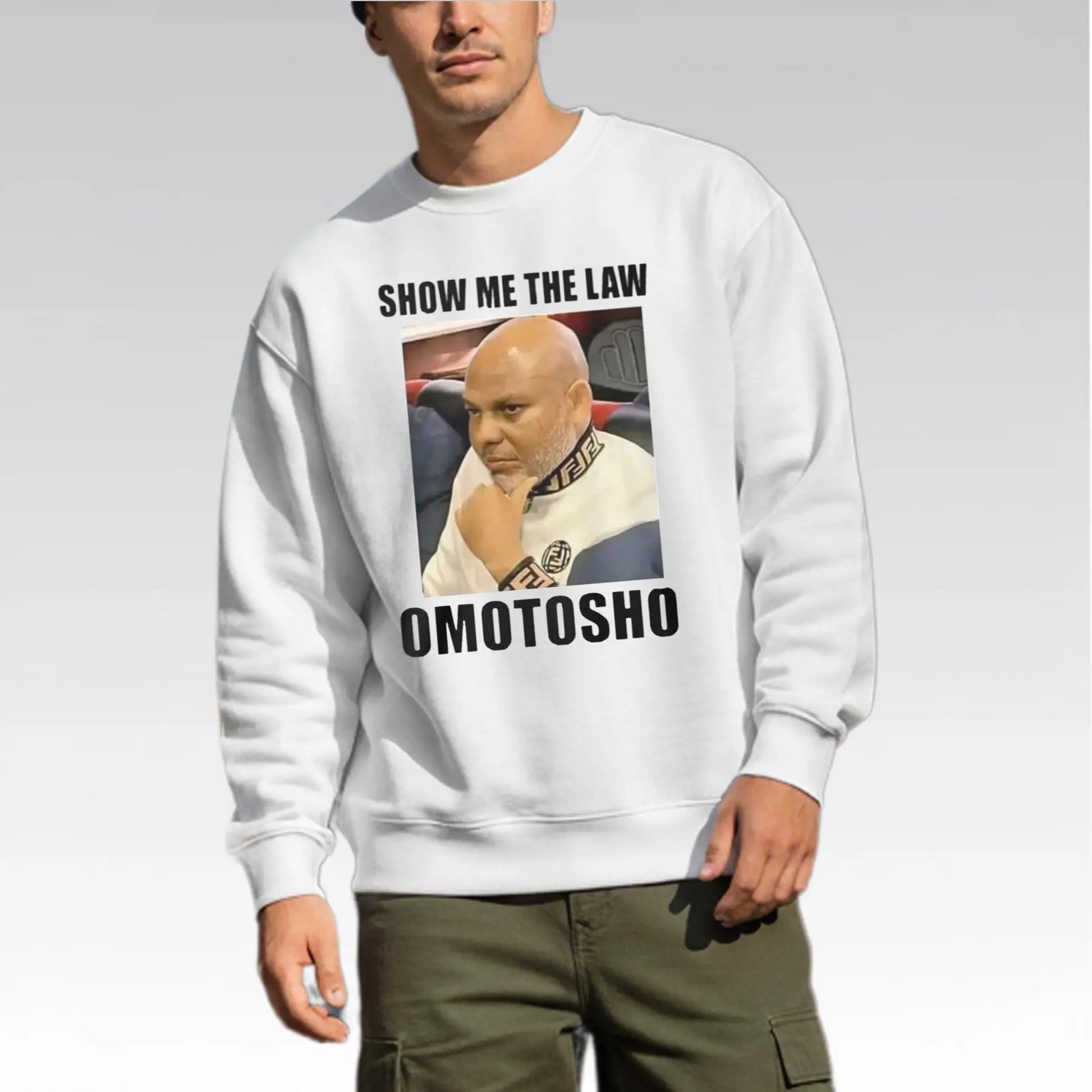 2025 Nnamdi Kanu Show Me The Law Omotosho Shirt Bigfire Fashion