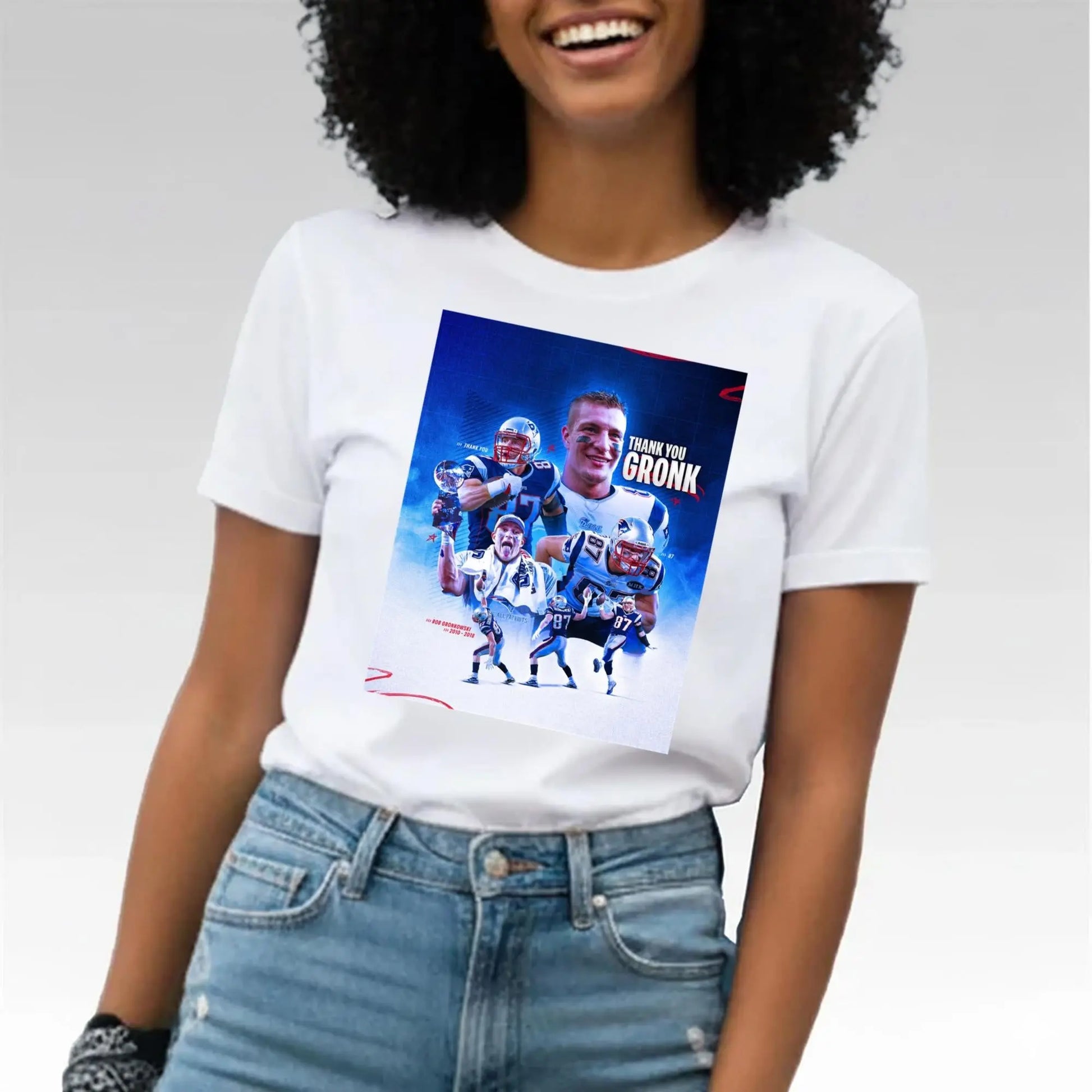 2025 Patriots Thank You Rob Gronkowski Shirt - Bigfirefashion