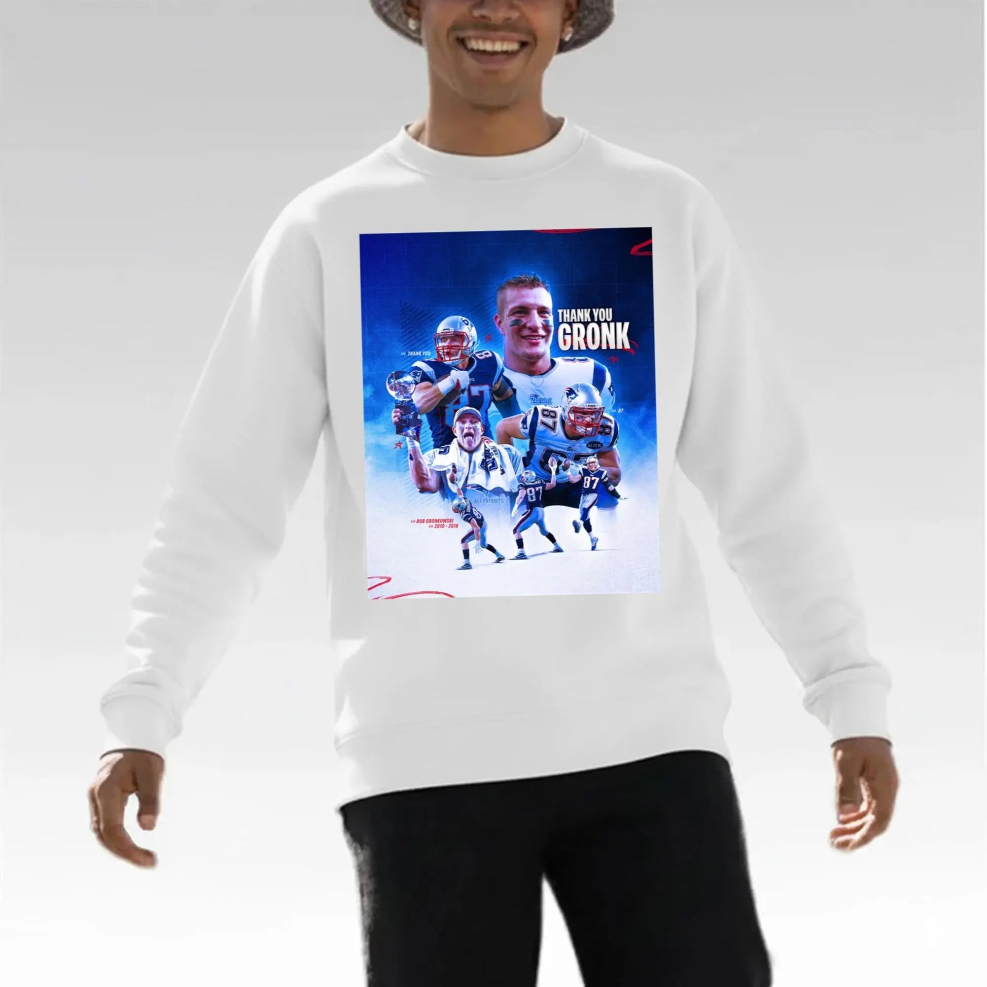 2025 Patriots Thank You Rob Gronkowski Shirt - Bigfirefashion