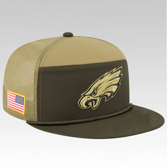 2025 Philadelphia Eagles Salute To Service Cap - Bigfirefashion