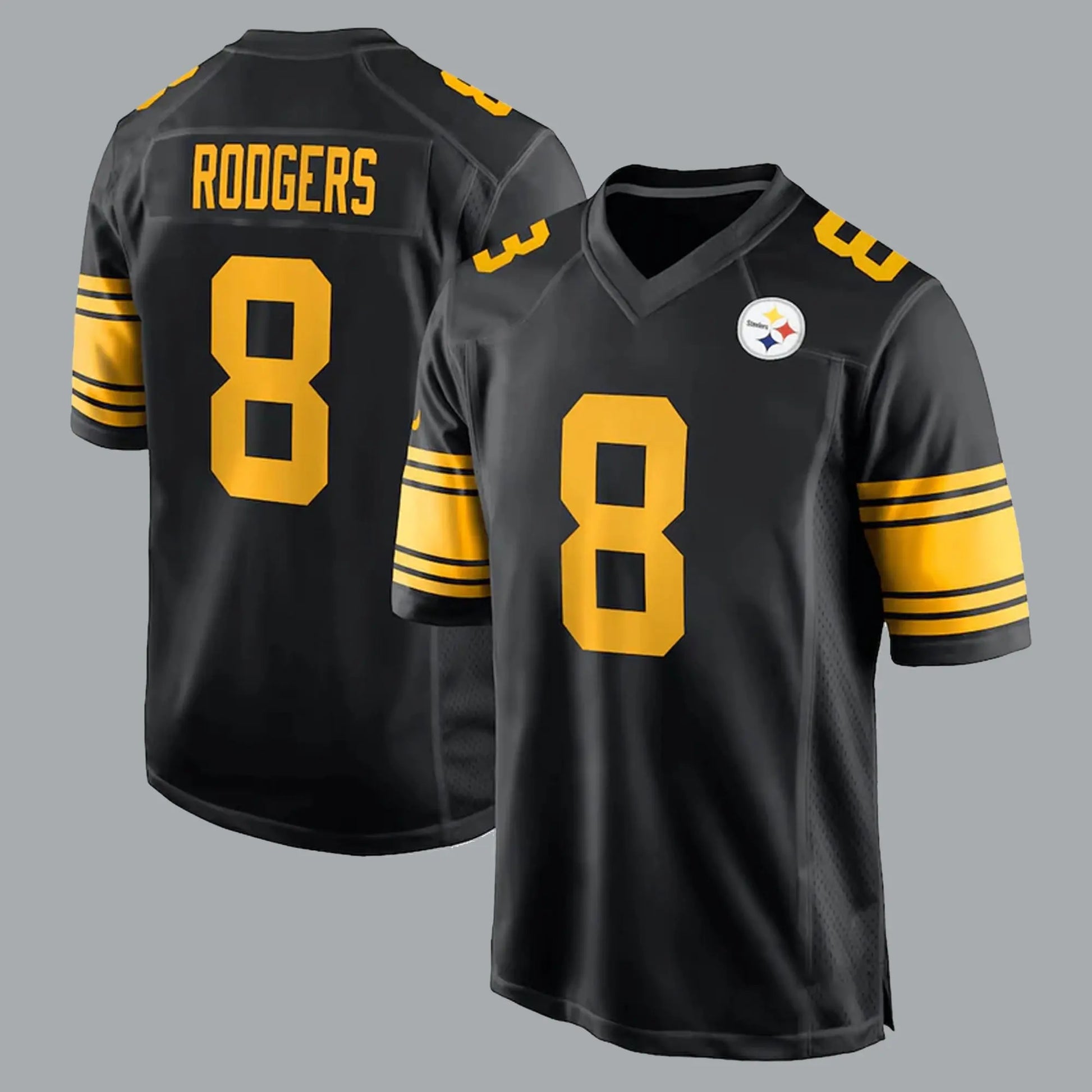 2025 Steelers Aaron Rodgers Week 9 Football Jersey - Bigfirefashion