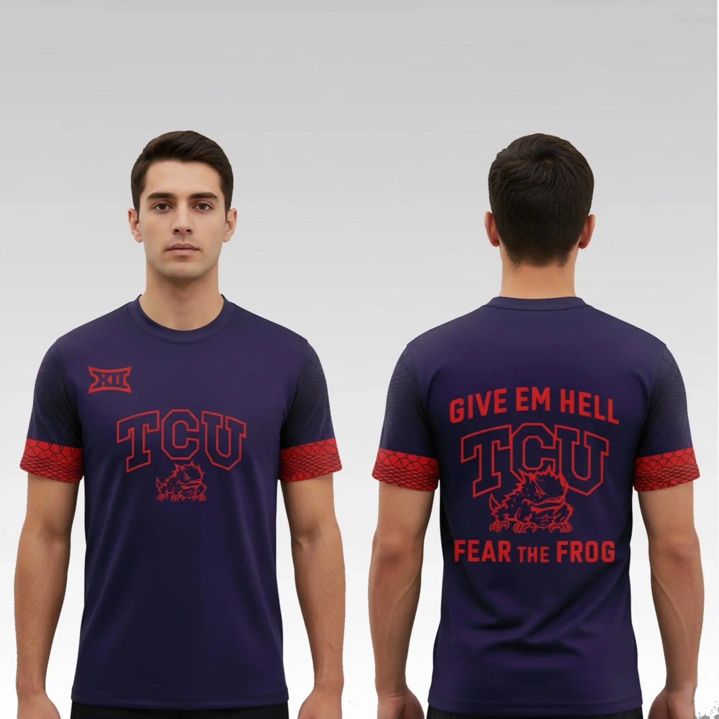2025 TCU Give Em Hell Fear the Frog Shirt - Bigfirefashion