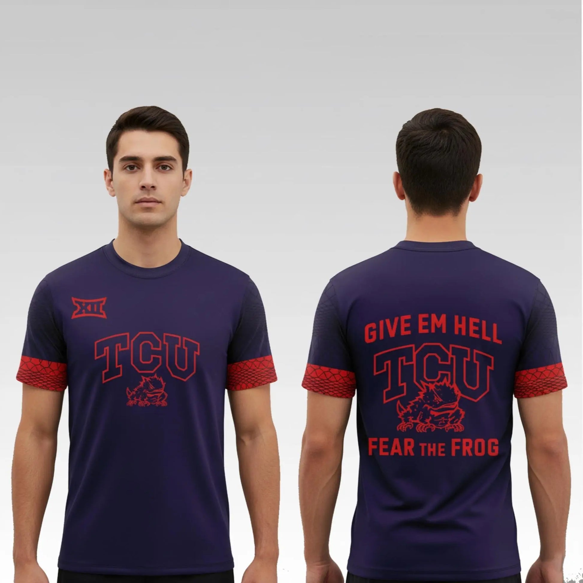 2025 TCU Give Em Hell Fear the Frog Shirt - Bigfirefashion