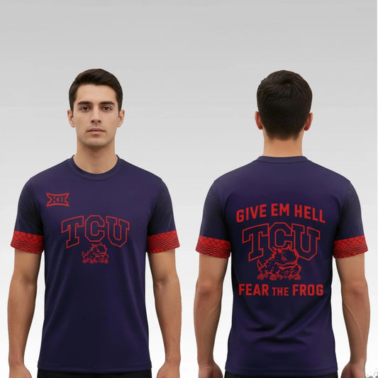 2025 TCU Give Em Hell Fear the Frog Shirt - Bigfirefashion