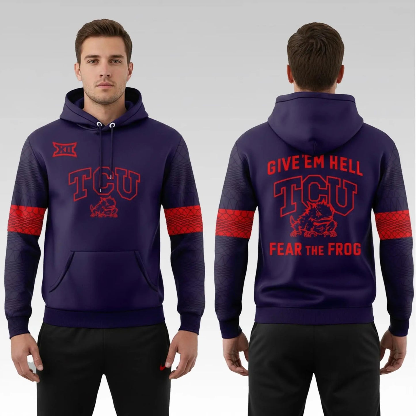 2025 TCU Give Em Hell Fear the Frog Shirt - Bigfirefashion