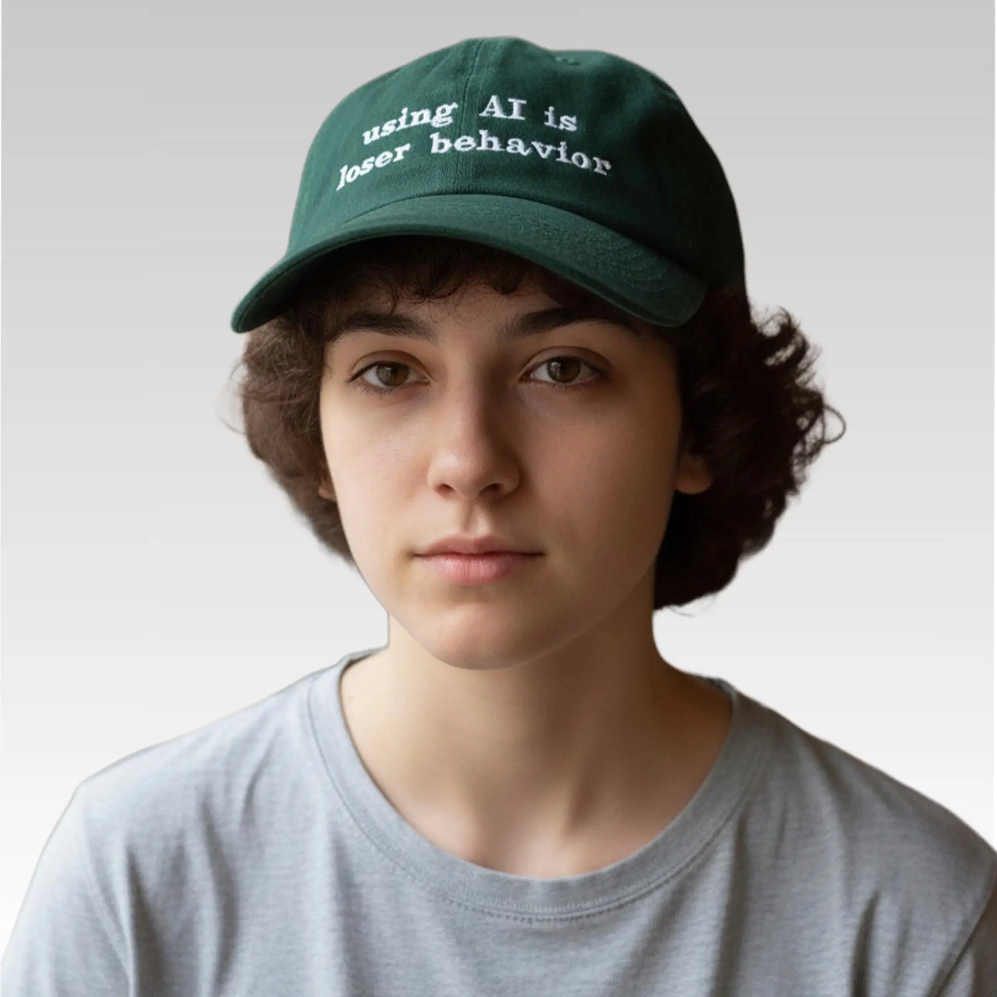 2025 Using Ai Is Loser Behavior Hat Bigfire Fashion