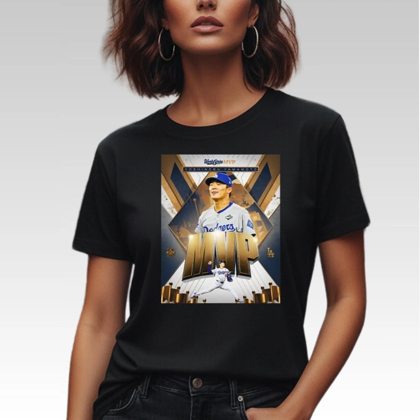 2025 Yoshinobu Yamamoto World Series MVP Shirt - Bigfirefashion