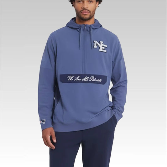 2025 We Are All Patriots Rivalries Storm Blue Hoodie - Bigfirefashion