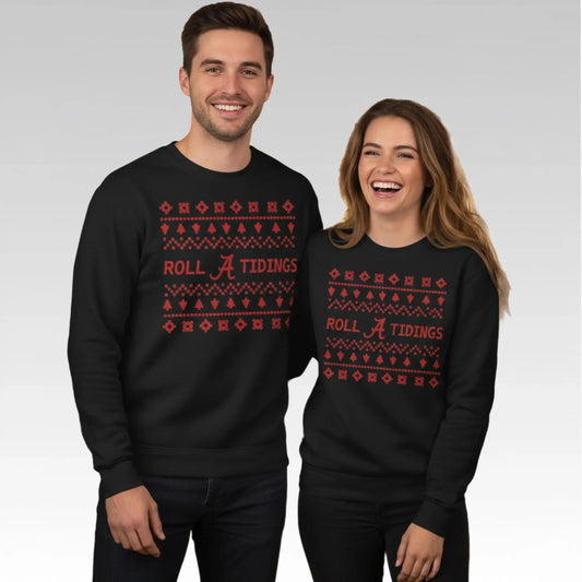 2026 Alabama Crimson Tide Roll Tidings Ugly Sweater