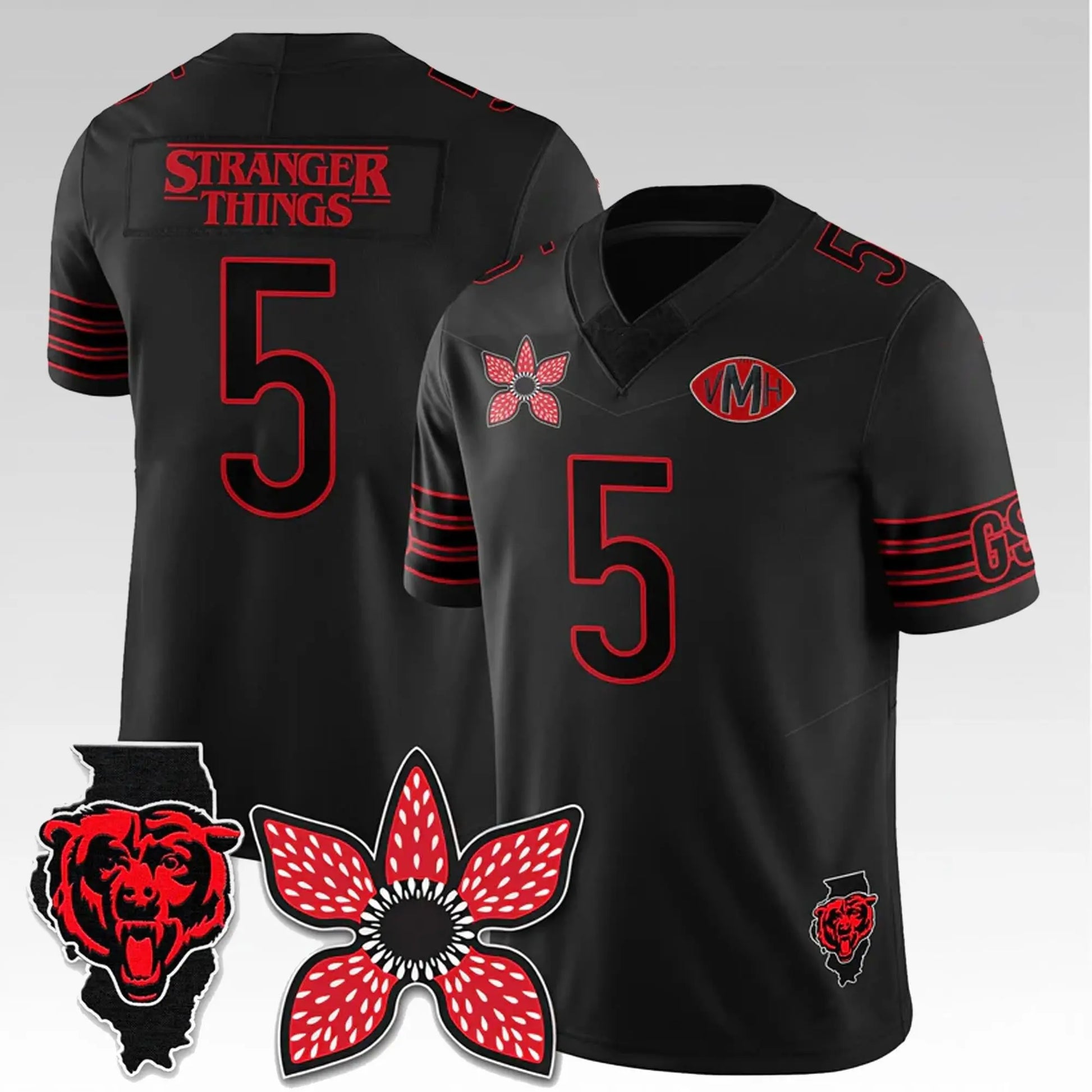 2026 Chicago Bears Stranger Things Jersey Bigfirefashion
