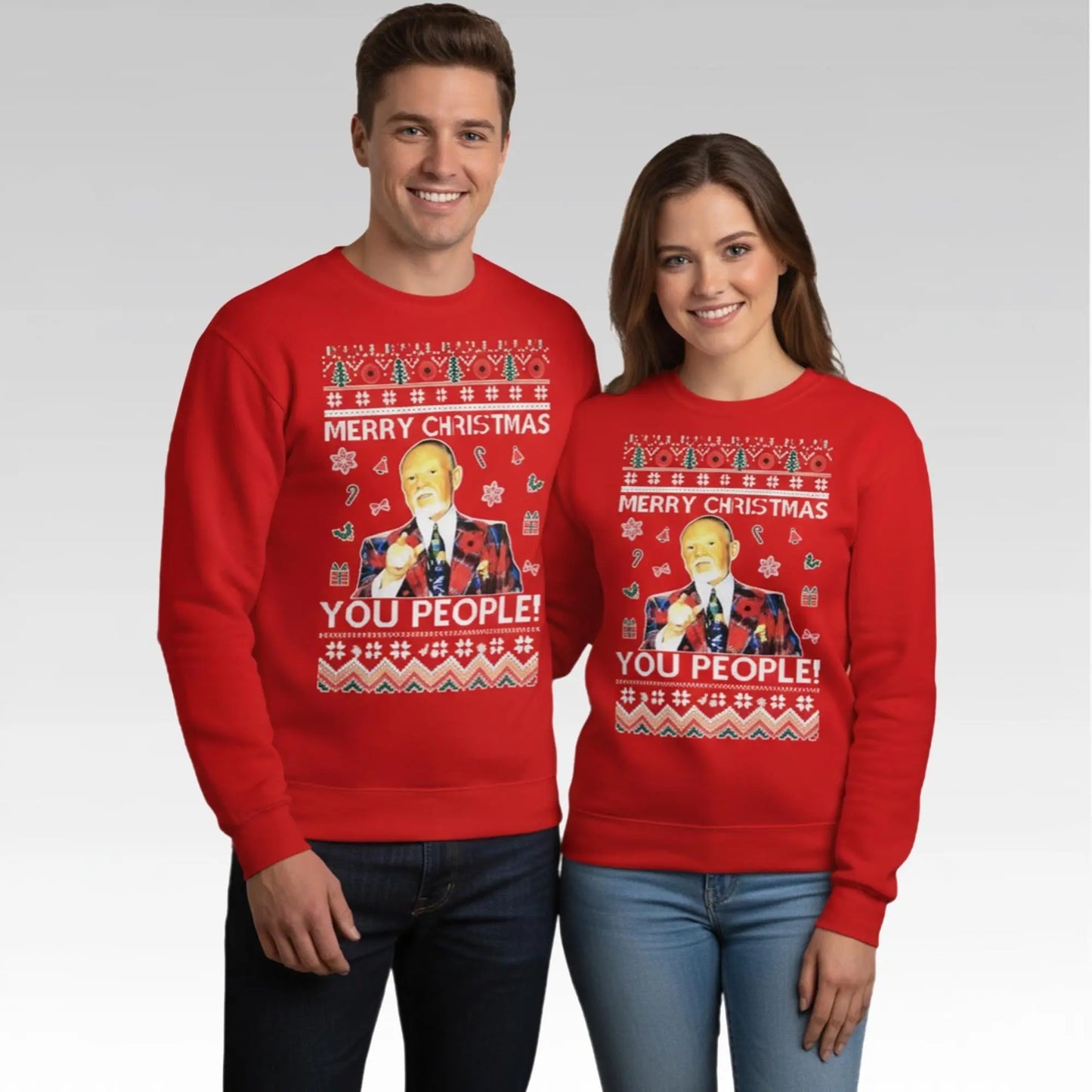 2026 Don Cherry Merry Christmas You People Ugly Sweater