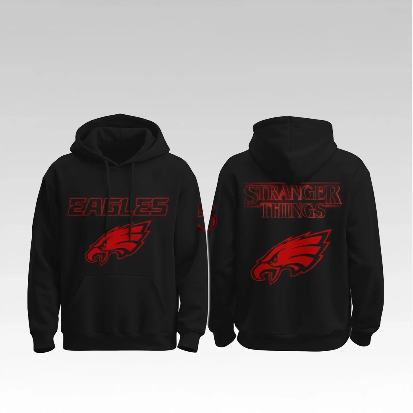 2026 Eagles Stranger Things Hoodie