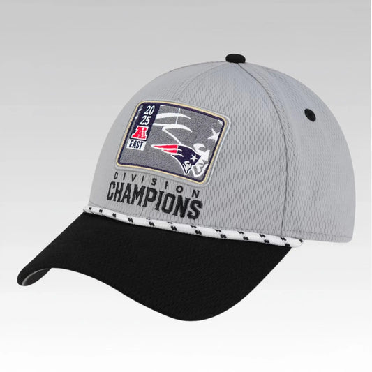 2026 NE Patriots AFC East Champions Hat Bigfirefashion