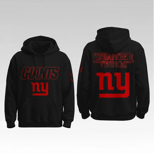2026 NY Giants Stranger Things Hoodie