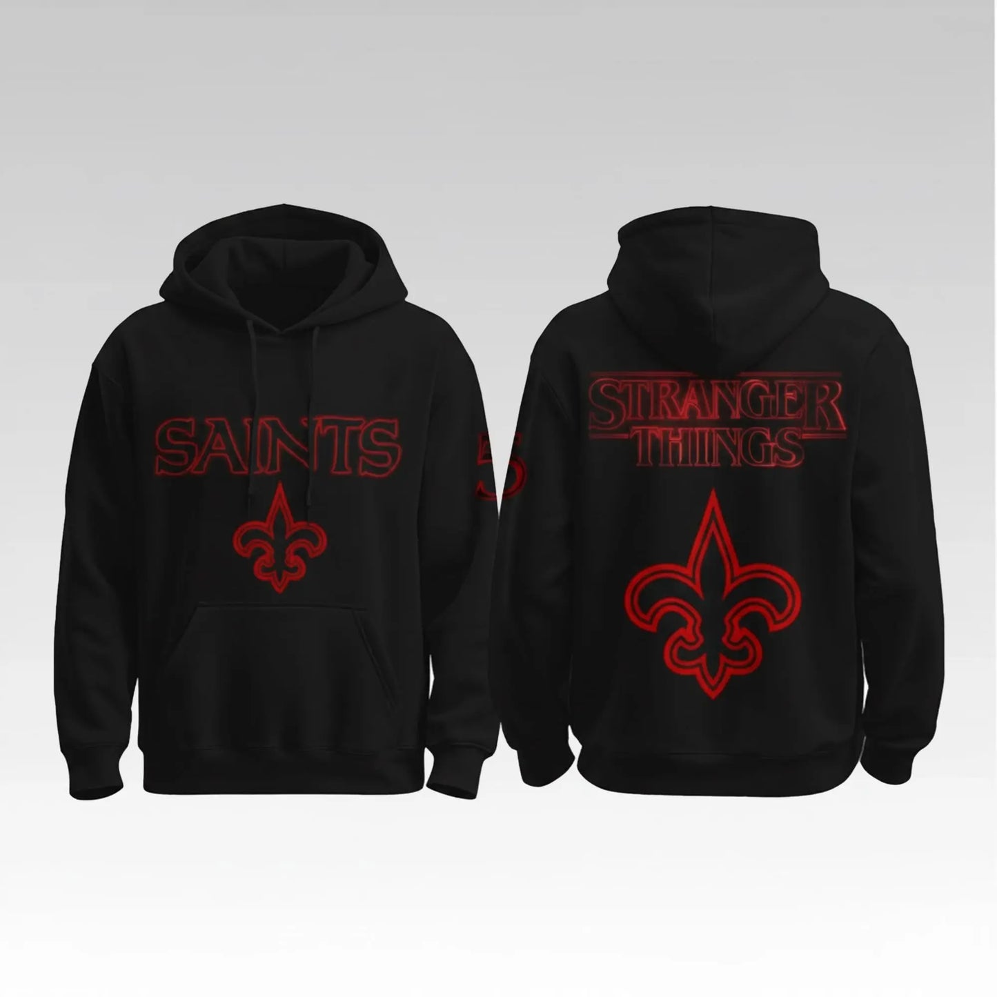 2026 Saints Stranger Things Hoodie