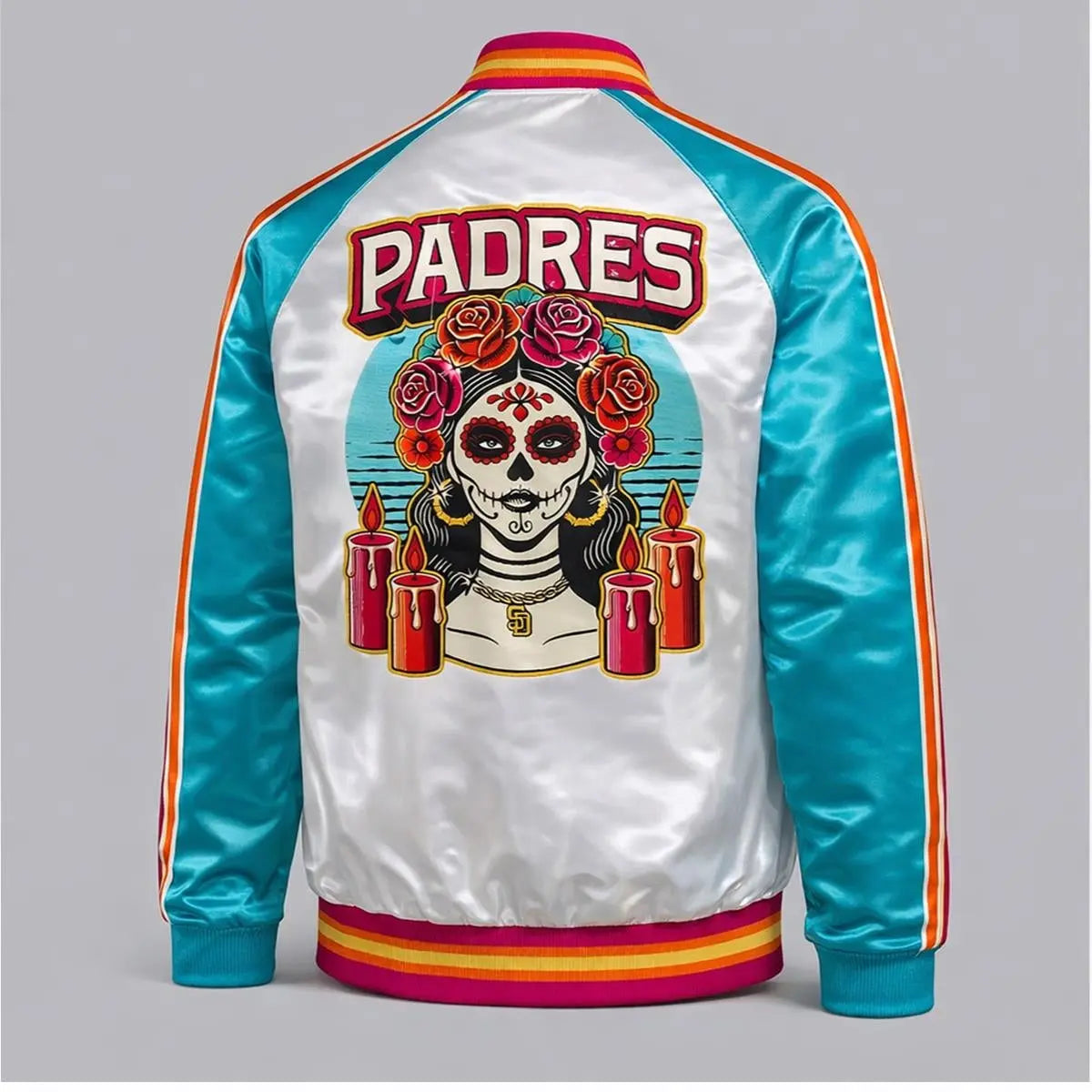2026 San Diego Padres Dia De Los Muertos Jacket