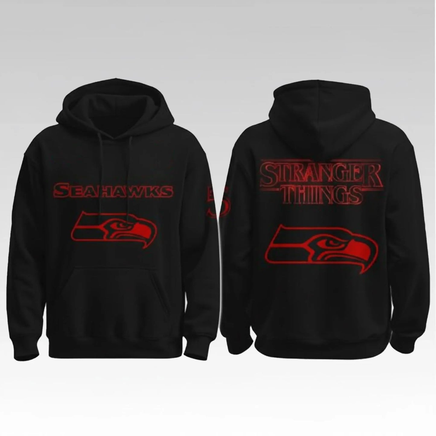 2026 Seahawks Stranger Things Hoodie