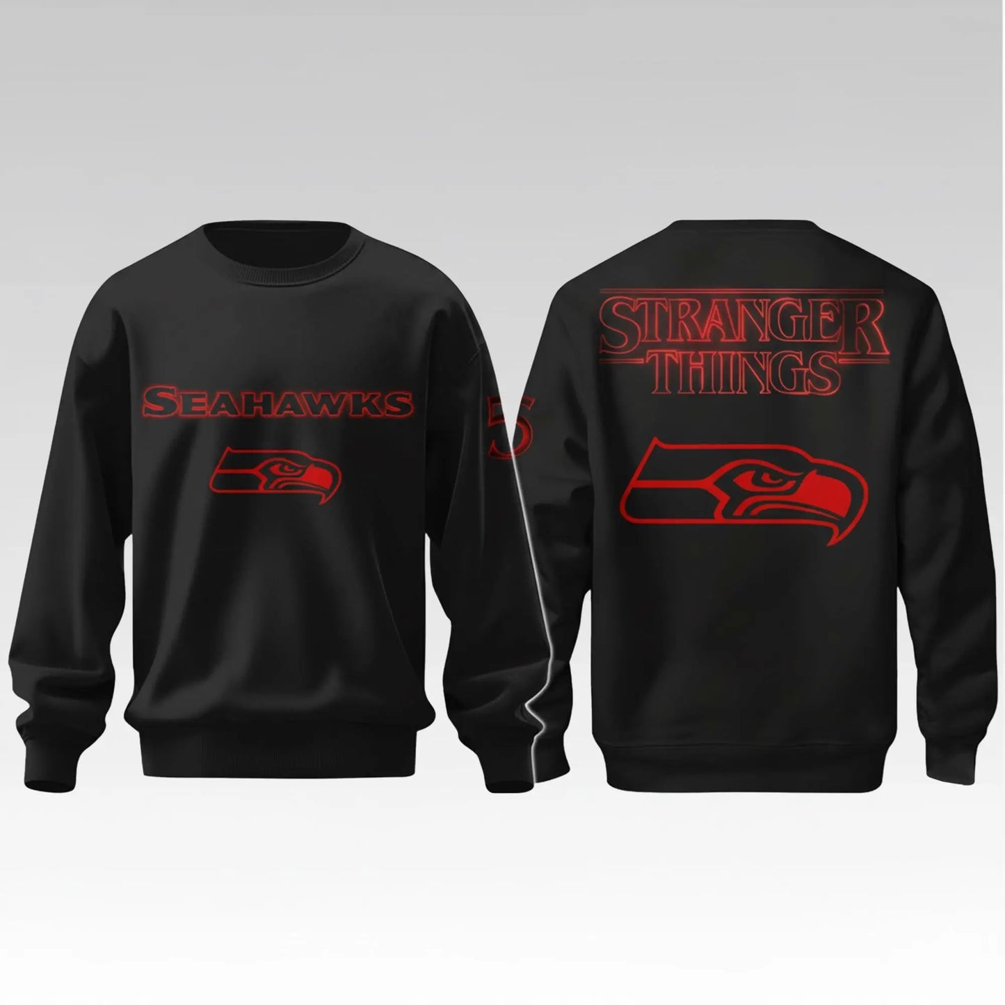 2026 Seahawks Stranger Things Hoodie