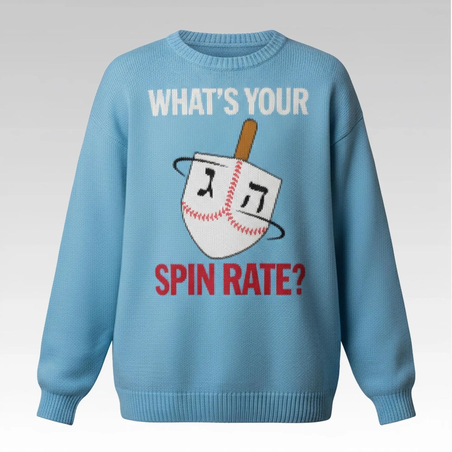 2026 What's Your Spin Rate Ugly Sweater Bigfirefashion