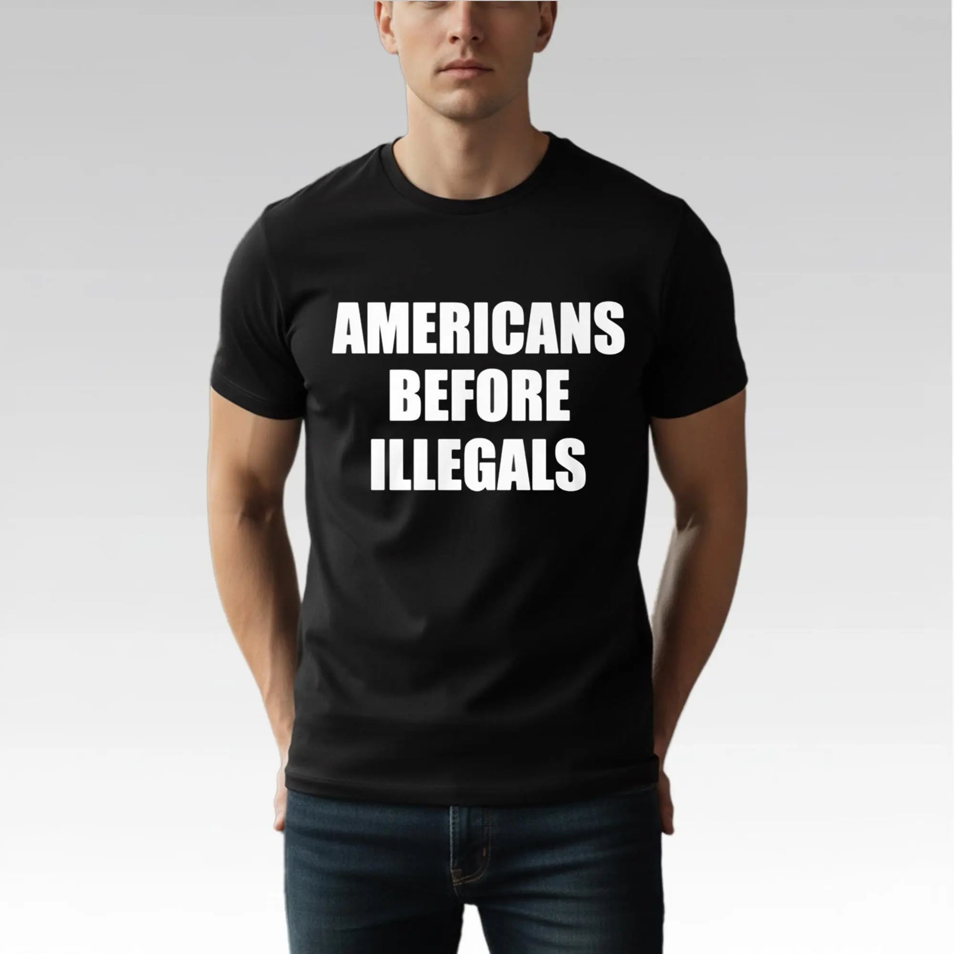Americans Before Illegals Shirt Bigfirefashion