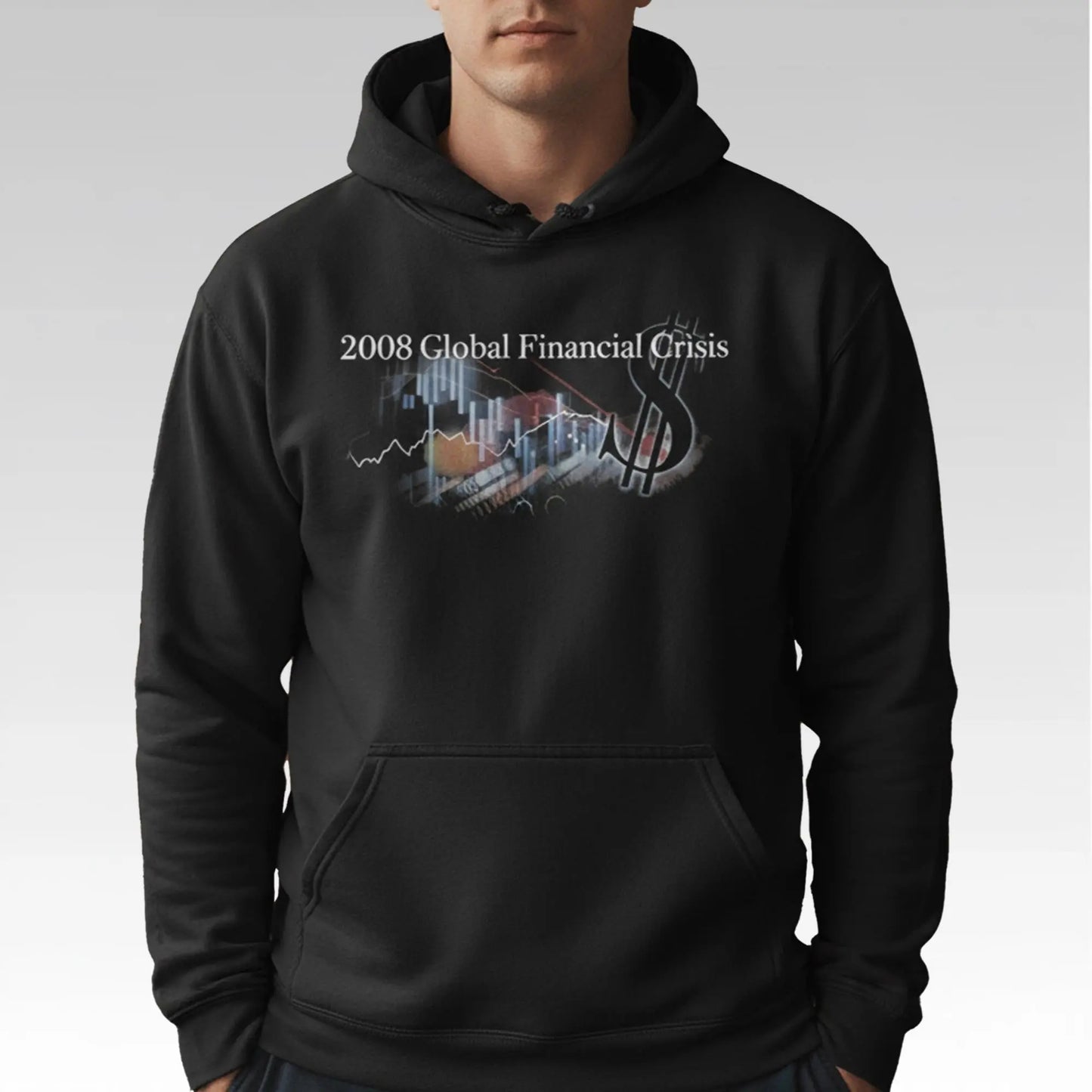 Anthony Edwards 2008 Global Financial Crisis Hoodie - Bigfirefashion