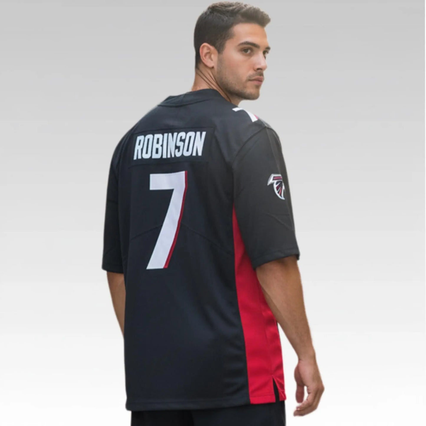 Atlanta Falcons Bijan Robinson Happy Monday Night Jersey Bigfirefashion