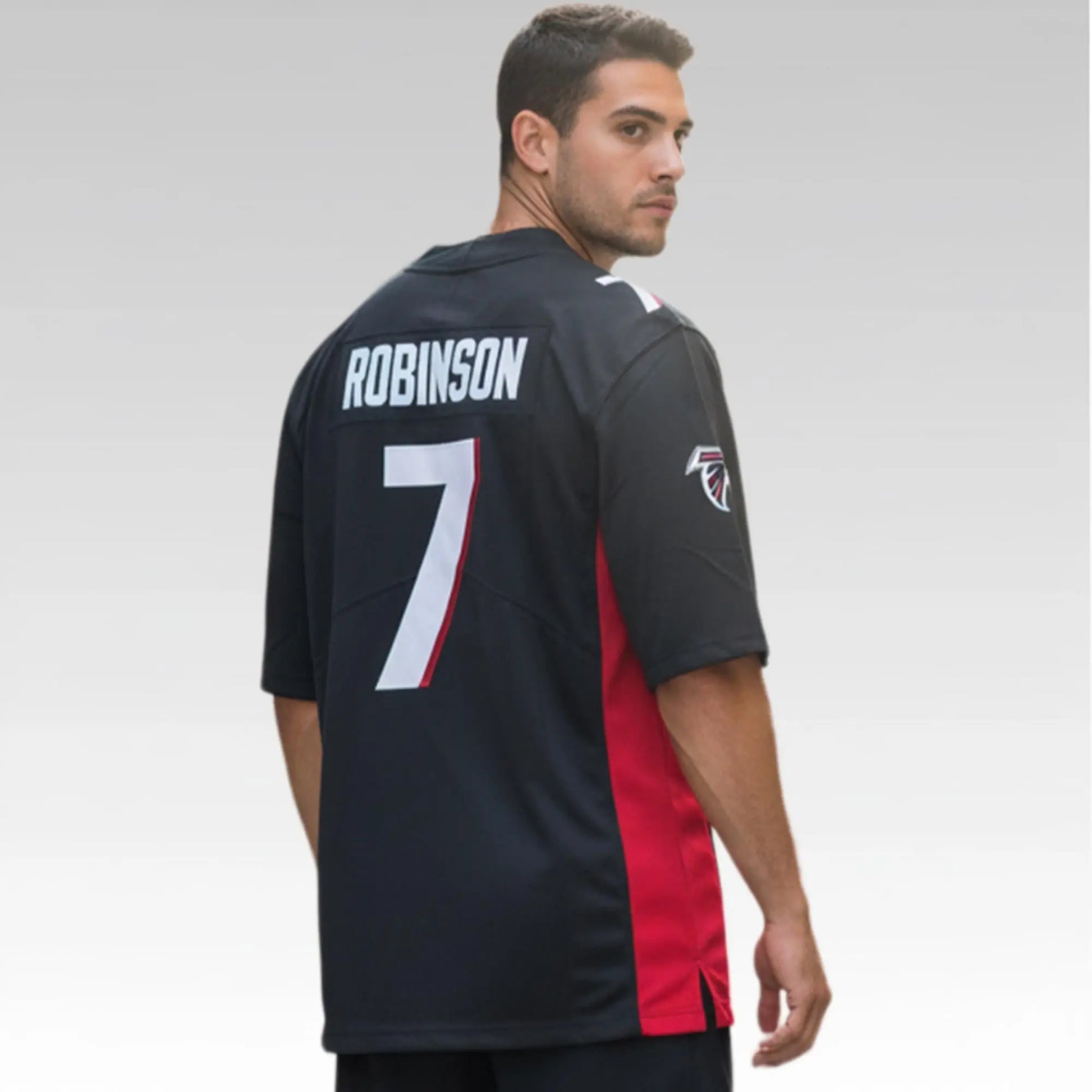 Atlanta Falcons Bijan Robinson Happy Monday Night Jersey Bigfirefashion