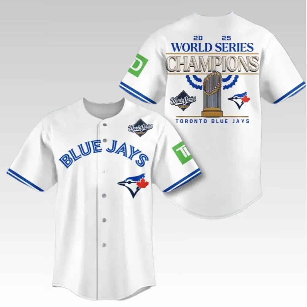 Blue Jays World Series Champions 2025 Jersey - Bigfirefashion