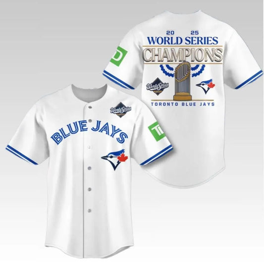 Blue Jays World Series Champions 2025 Jersey - Bigfirefashion
