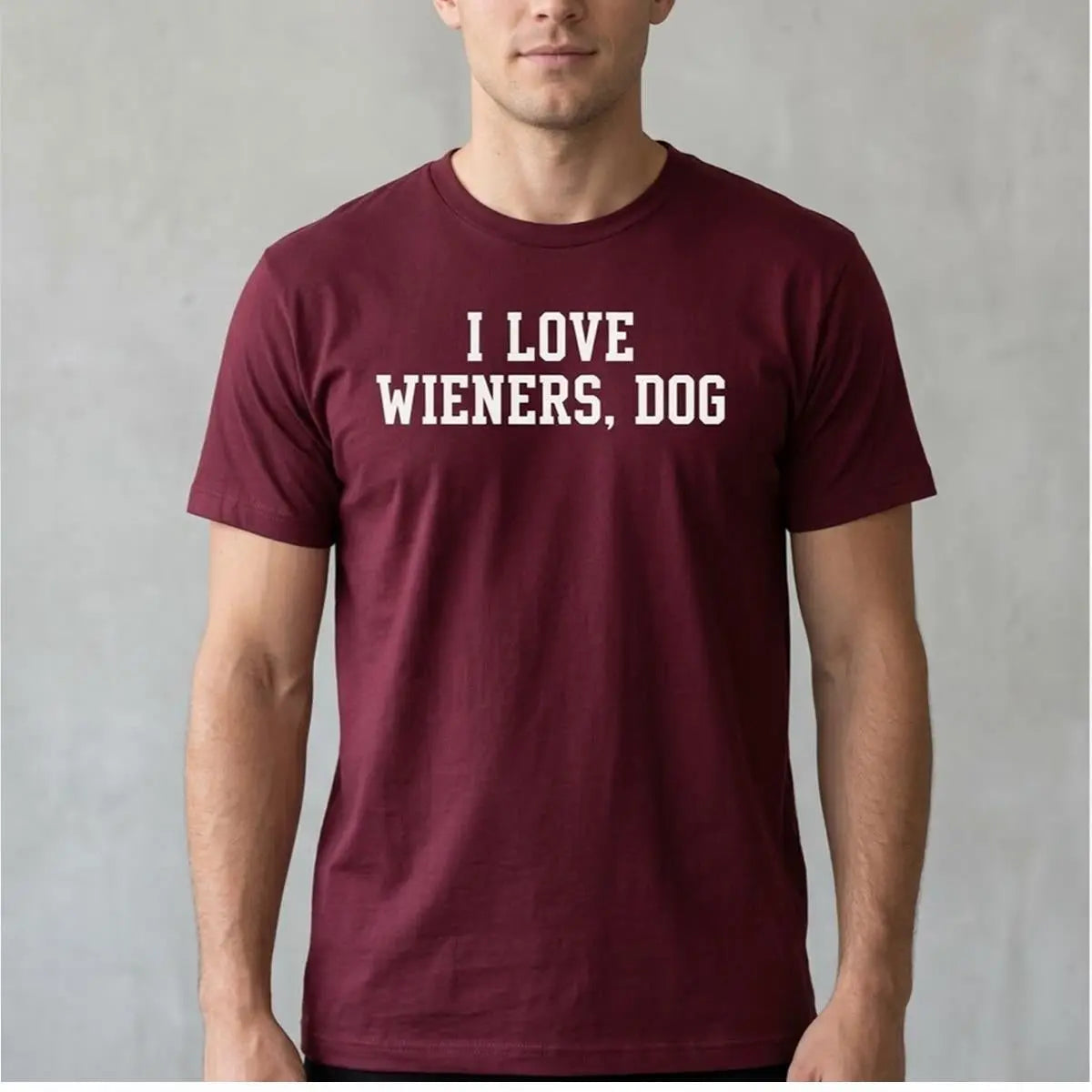 Brandon Walker I Love Wieners Dog Shirt