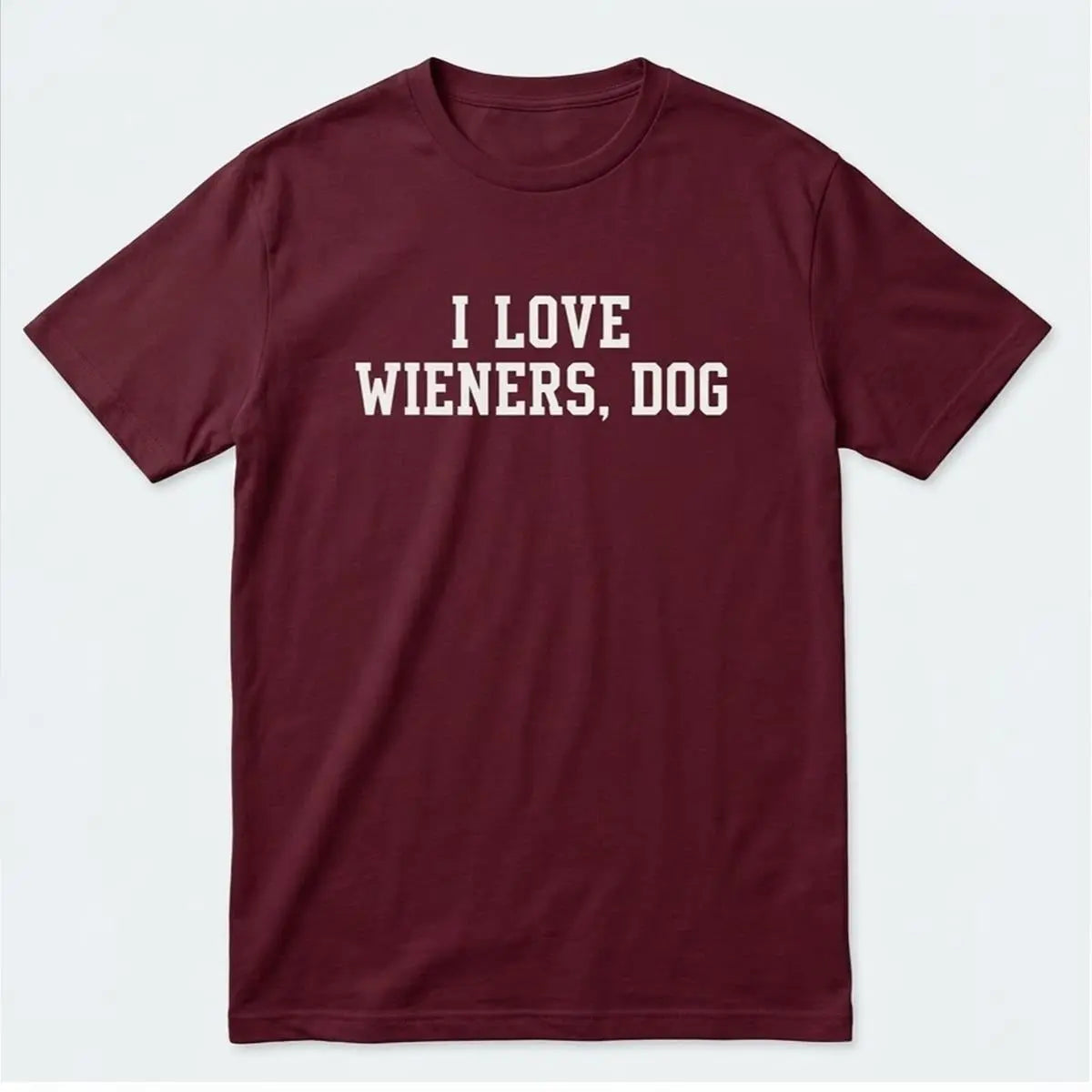 Brandon Walker I Love Wieners Dog Shirt