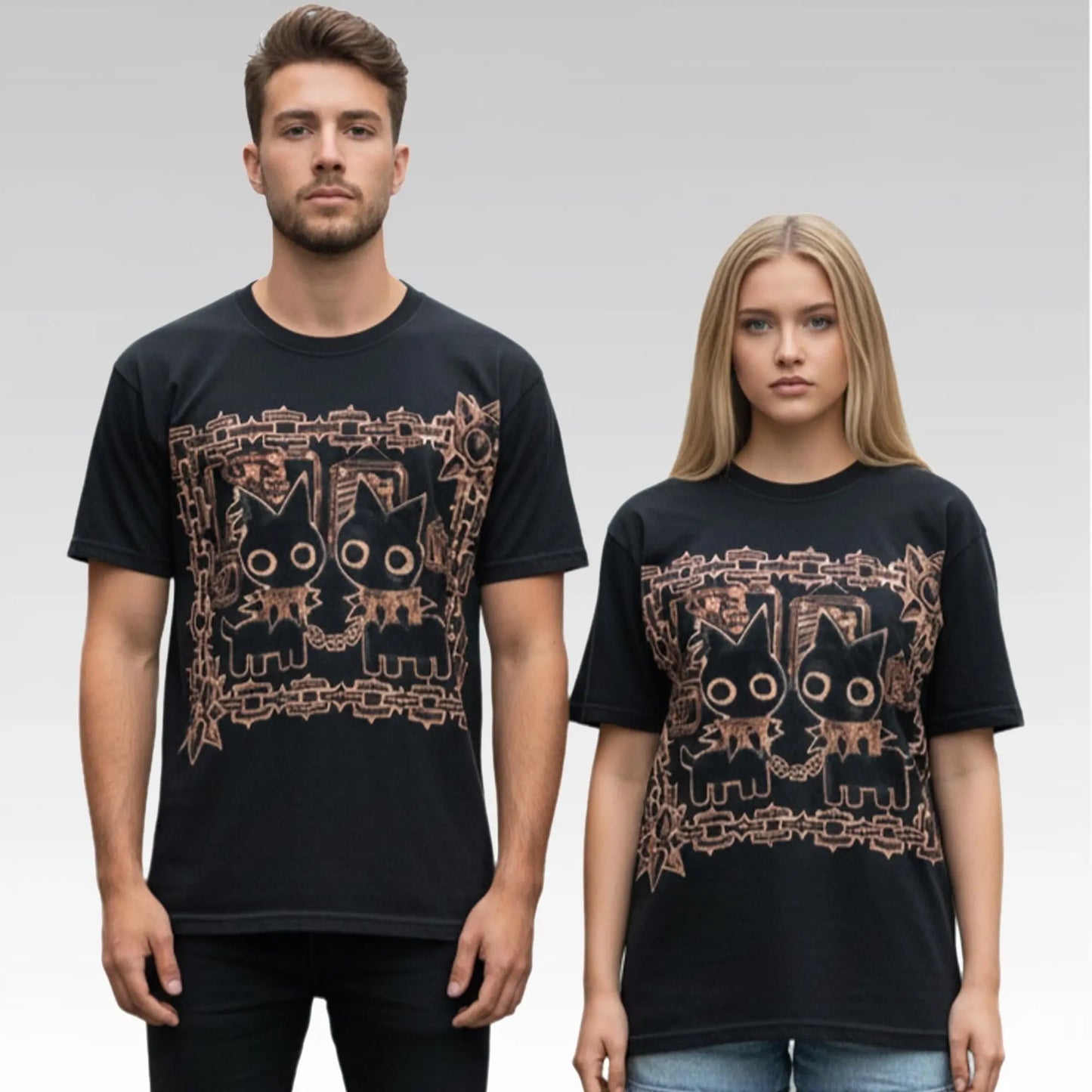 Cat Asylum Bleached Shirt