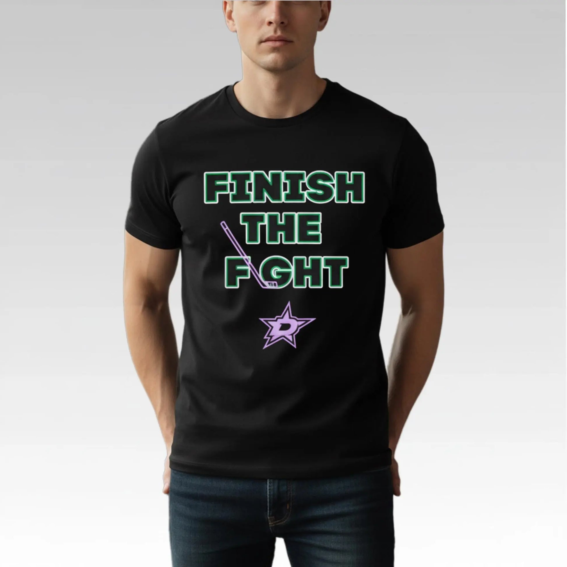 Dallas Star Finsh The Fight Shirt Bigfirefashion