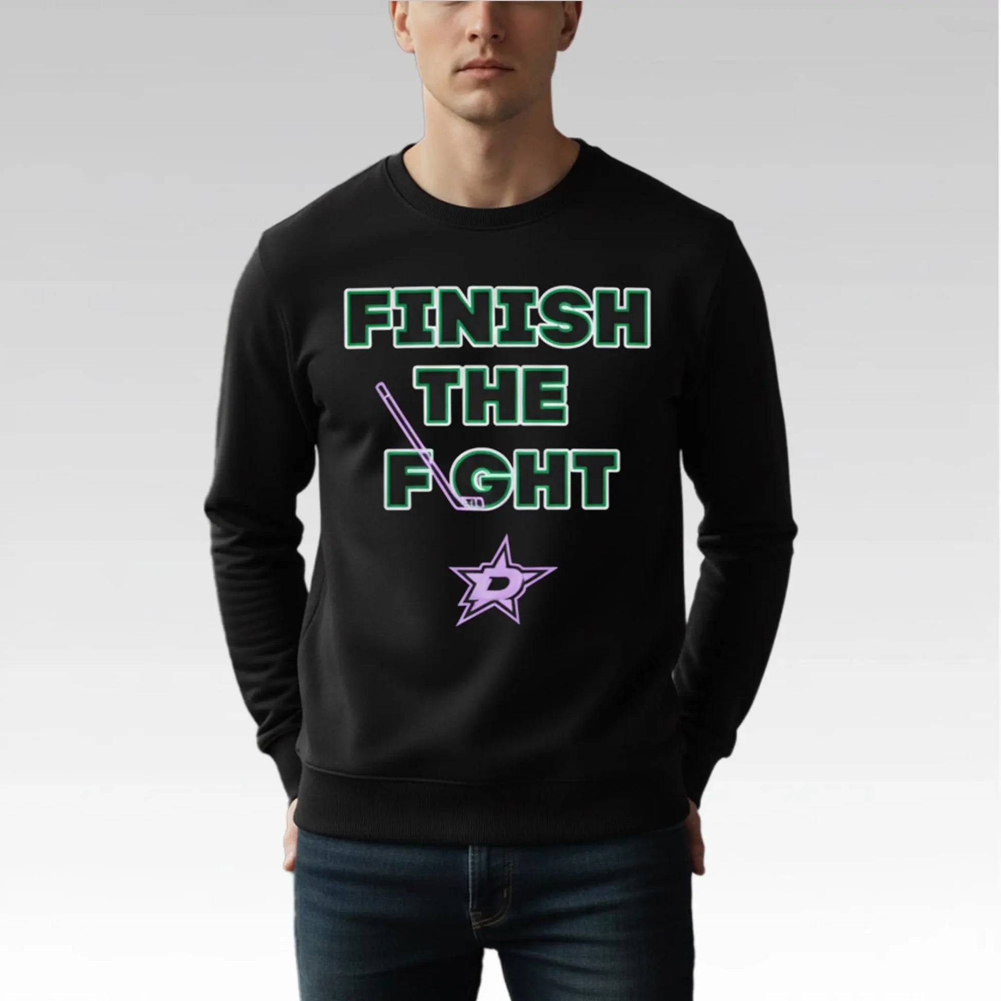 Dallas Star Finsh The Fight Shirt Bigfirefashion