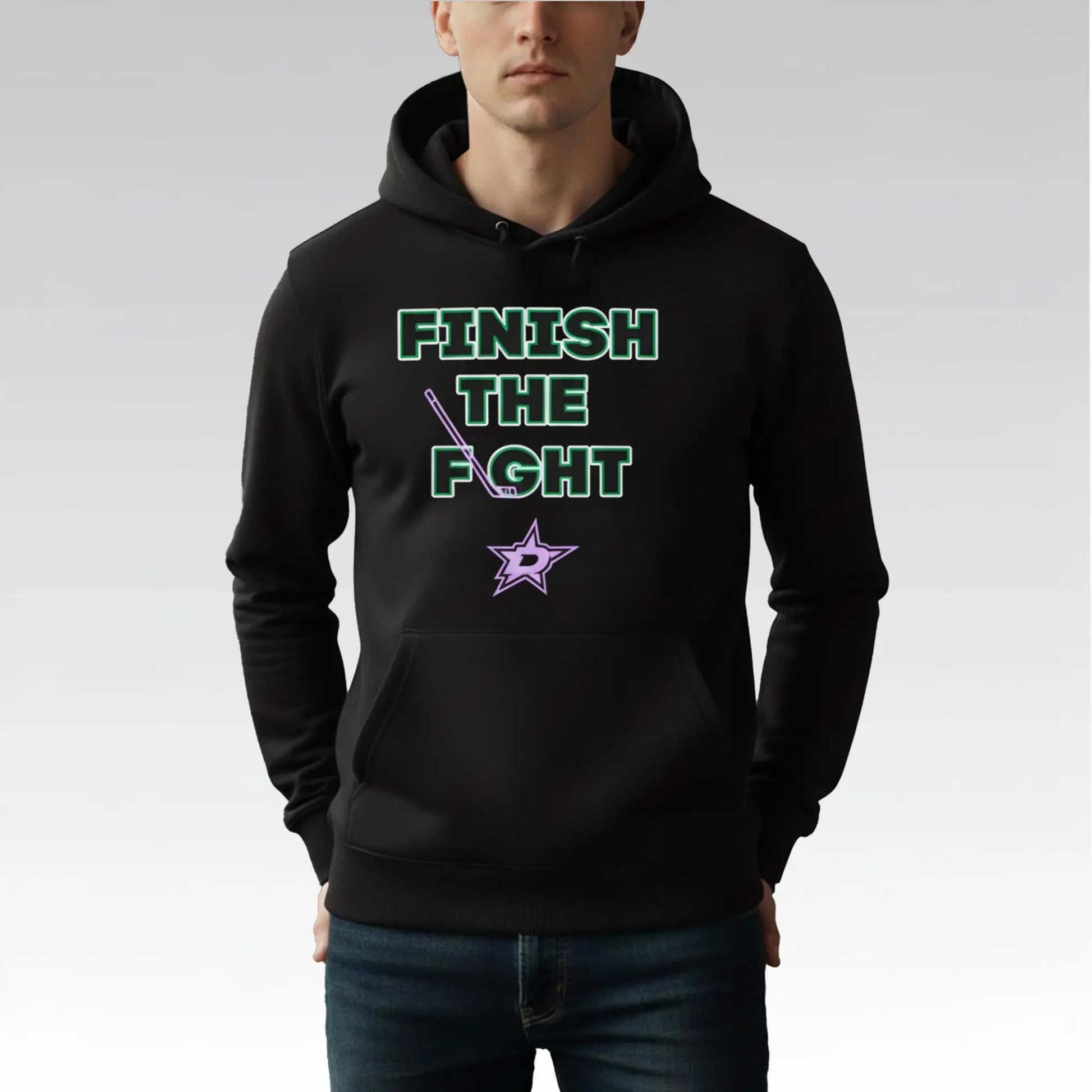 Dallas Star Finsh The Fight Shirt Bigfirefashion