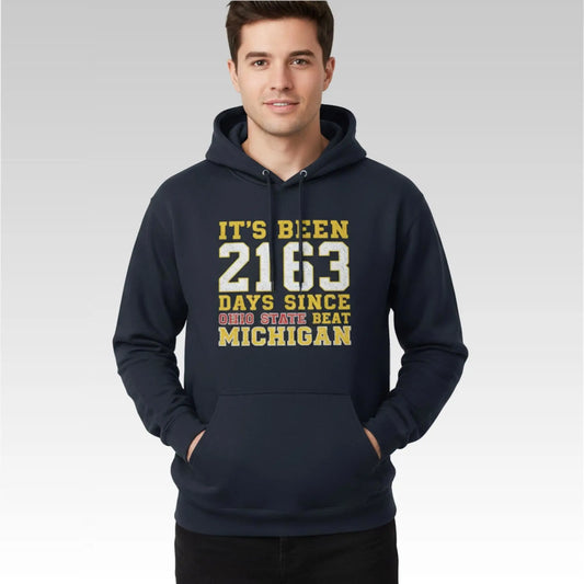 Dave Portnoy It Been 2163 Day Since Ohio State Beat Michigan Hoodie - Bigfirefashion