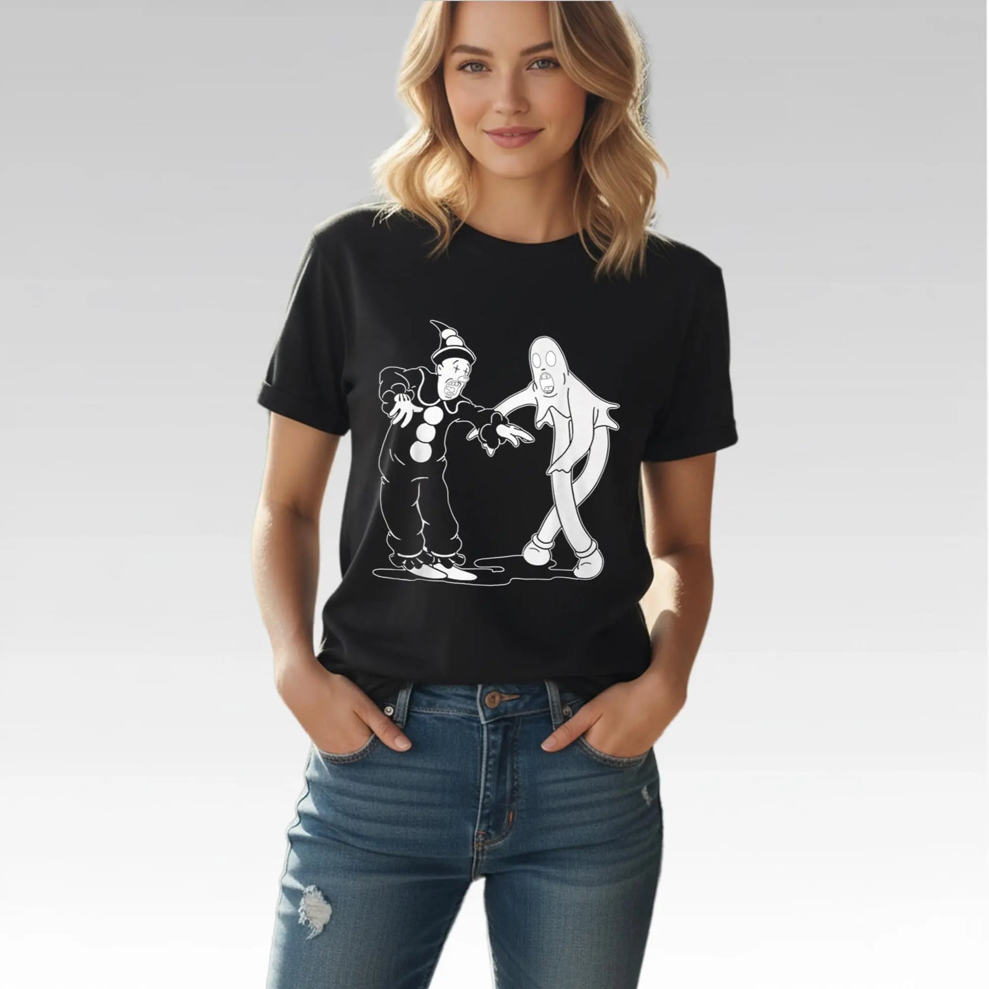 Dc Lidstone Clown Ghost Dancing Shirt Bigfirefashion