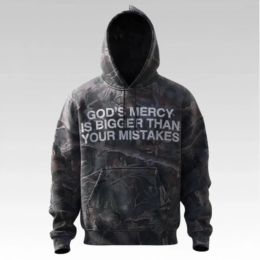 DeVonta Smith Eagles God's Mercy Is Bigger Than Your Mistakes Hoodie Bigfirefashion