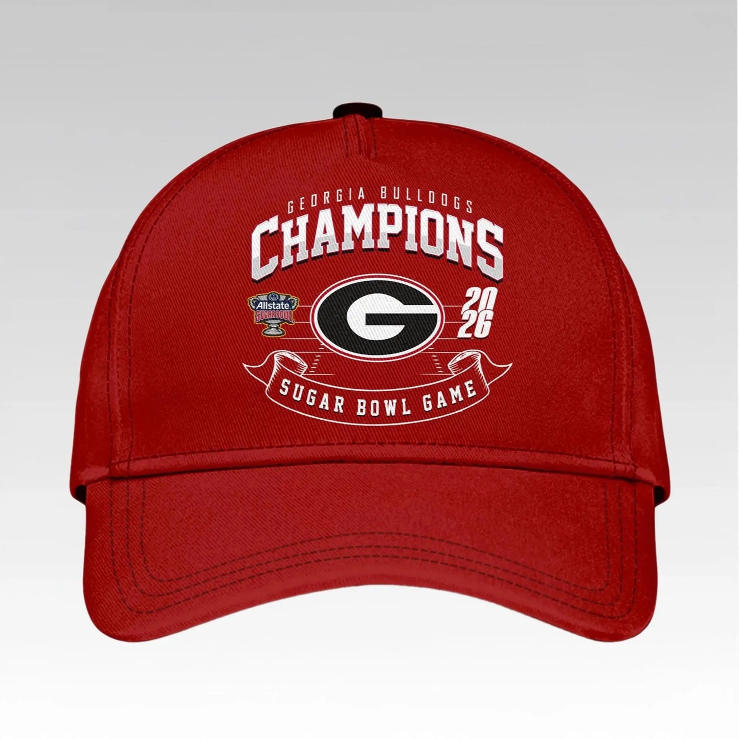 Georgia Bulldogs Allstate Sugar Bowl Champions Hat Bigfirefashion
