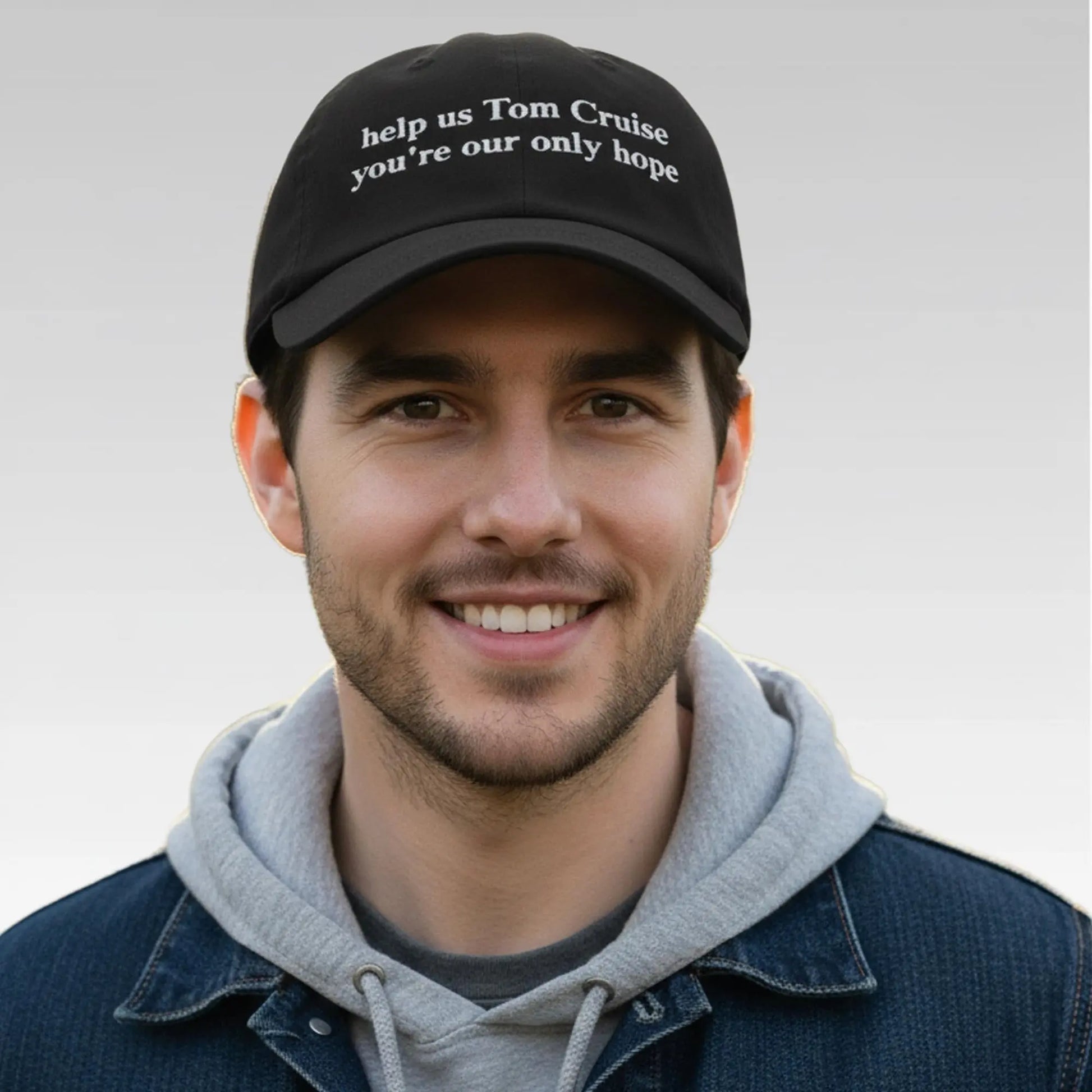 Help Us Tom Cruise You're Our Only Hope Hat Bigfirefashion