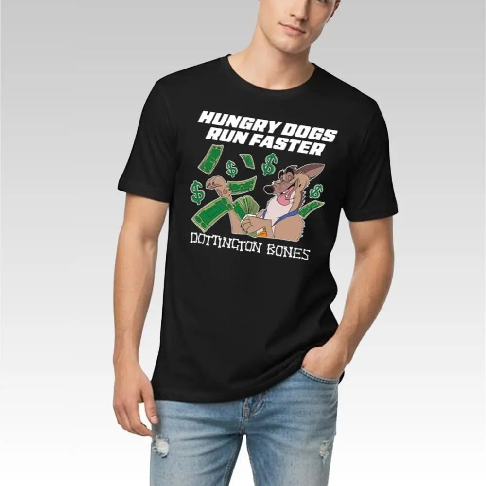 Hungry Dogs Run Faster Dottington Bones Shirt - Bigfirefashion