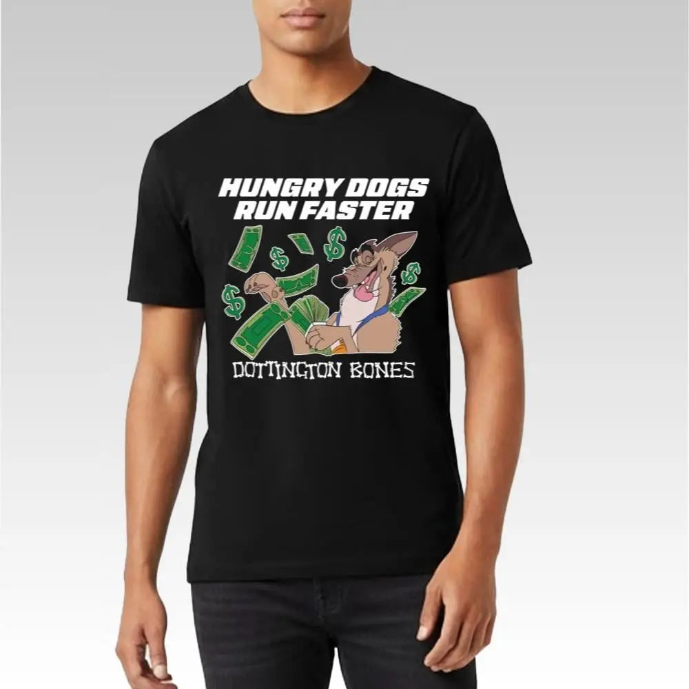 Hungry Dogs Run Faster Dottington Bones Shirt - Bigfirefashion