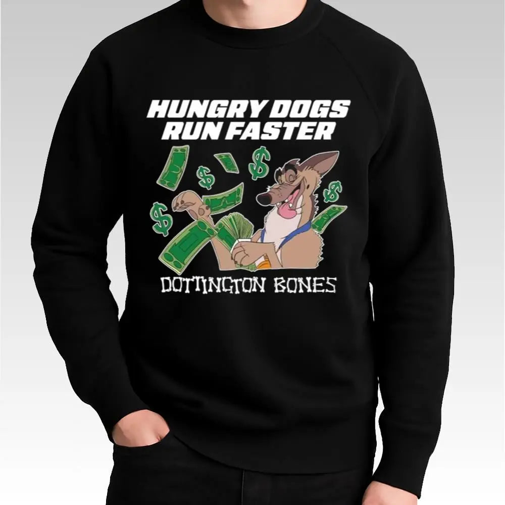 Hungry Dogs Run Faster Dottington Bones Shirt - Bigfirefashion