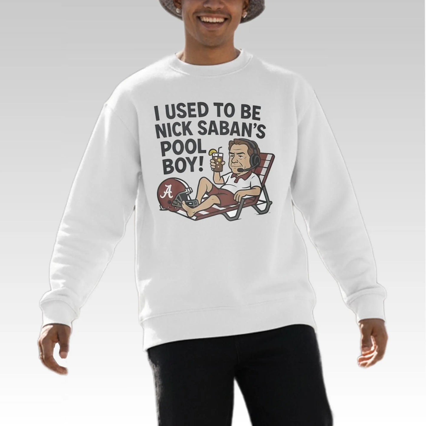 I Used To Be Nick Saban's Pool Boy Shirt - Bigfirefashion