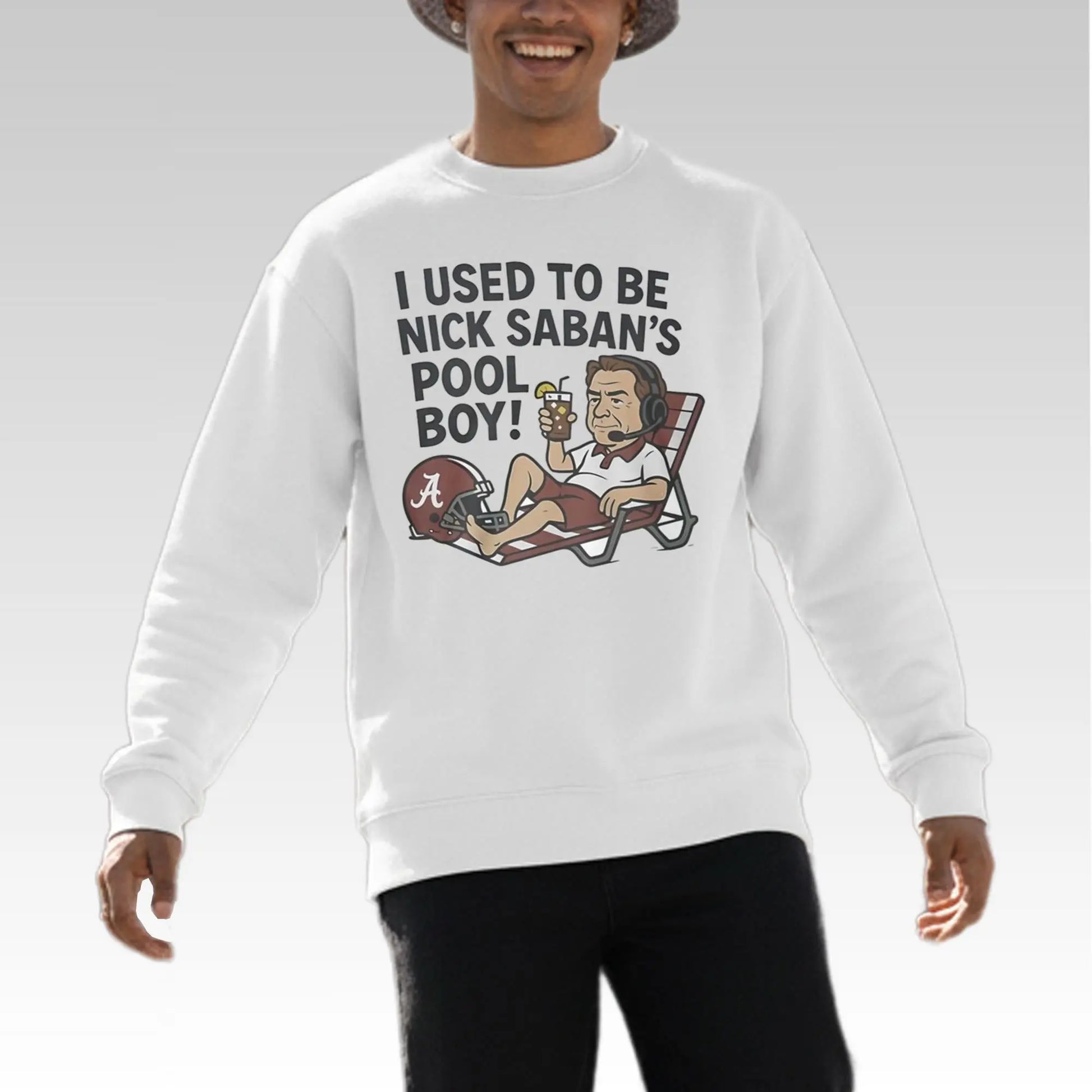 I Used To Be Nick Saban's Pool Boy Shirt - Bigfirefashion