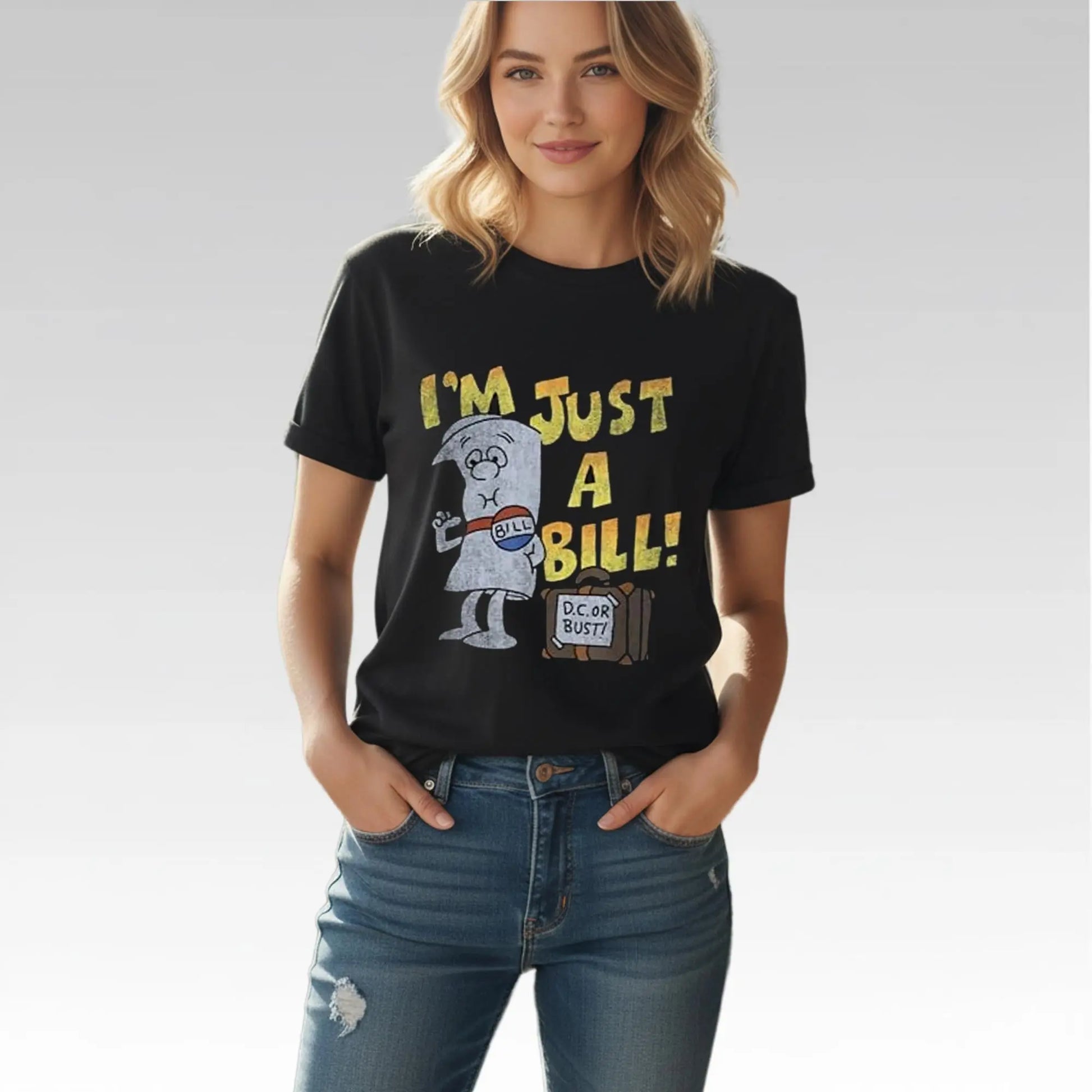 Jamal I'm Just A Bill Dc Or Bust Shirt Bigfirefashion